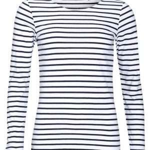 SOL'S Ladies Marine Long Sleeve Striped T-Shirt