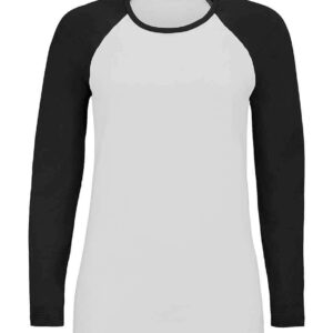 SOL'S Ladies Milky Contrast Long Sleeve T-Shirt