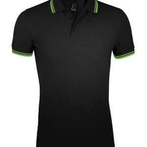 SOL'S Pasadena Tipped Cotton Pique Polo Shirt