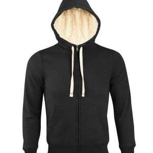 SOL'S Unisex Sherpa Hooded Jacket