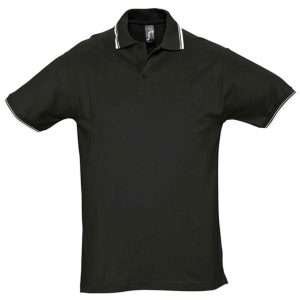 SOL'S Practice Tipped Cotton Pique Polo Shirt