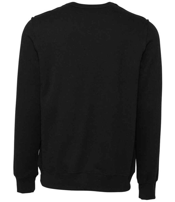 Canvas Unisex Raw Seam Crew Neck Pullover