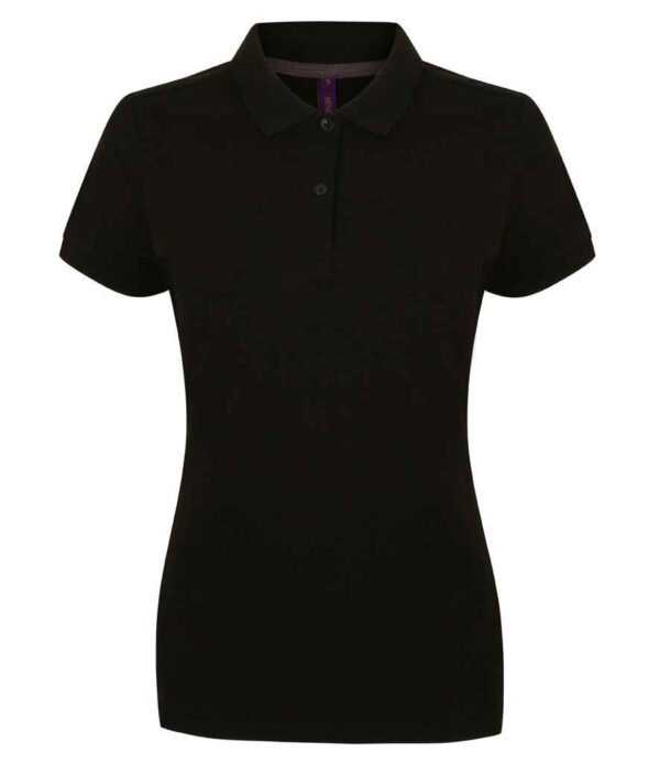 Henbury Ladies Modern Fit Cotton Pique Polo Shirt