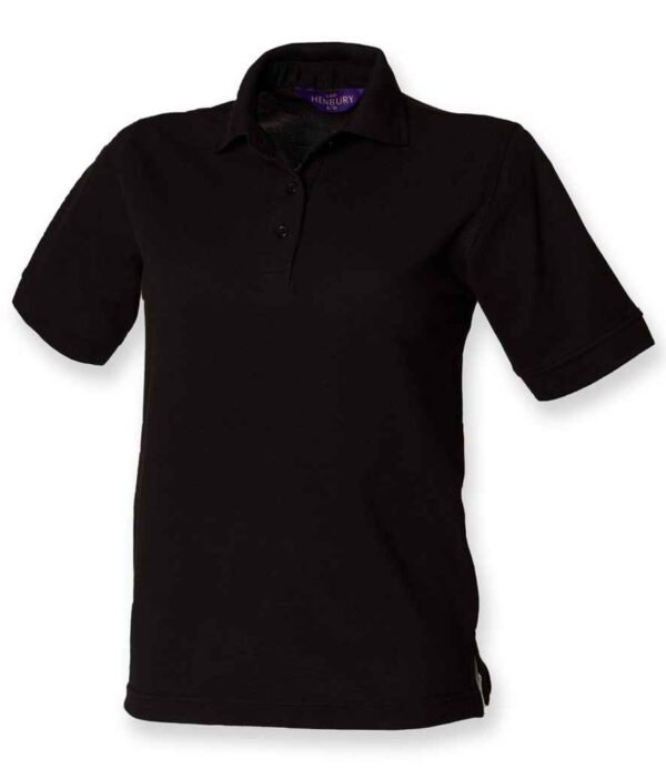 Henbury Ladies Poly/Cotton Pique Polo Shirt