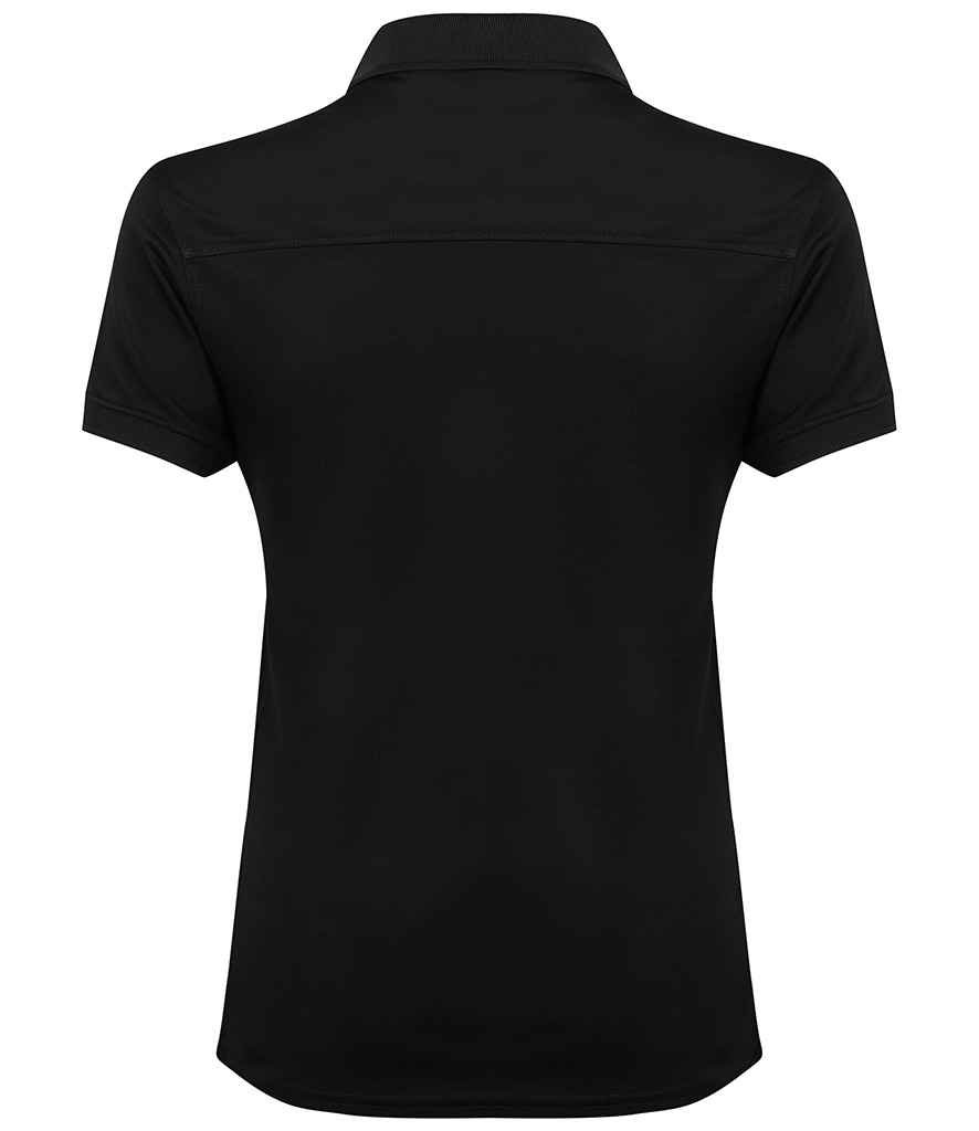 Henbury Ladies Slim Fit Stretch Microfine Pique Polo Shirt