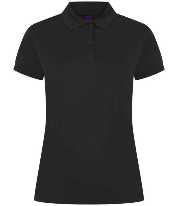 Henbury Ladies Coolplus Wicking Pique Polo Shirt