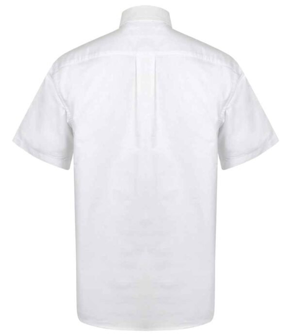 Henbury Short Sleeve Classic Oxford Shirt