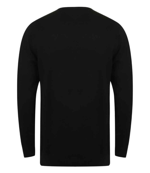 Henbury Lightweight Cotton Acrylic Crew Neck Sweater