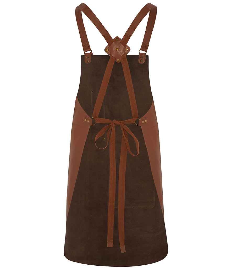 Joseph Alan Leather Bib Apron