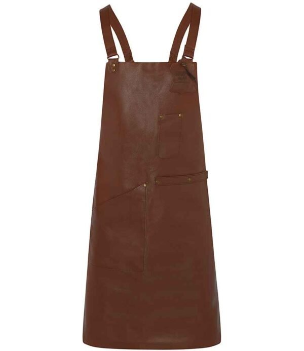 Joseph Alan Leather Bib Apron