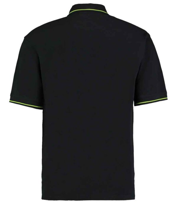 Kustom Kit St Mellion Tipped Cotton Pique Polo Shirt