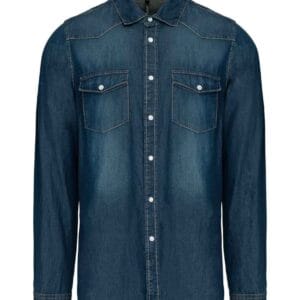 Kariban Long Sleeve Denim Shirt