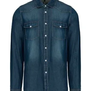 Kariban Long Sleeve Denim Shirt