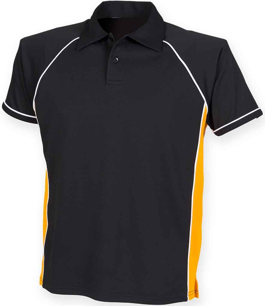 Finden and Hales Kids Performance Piped Polo Shirt