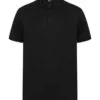 Finden and Hales Unisex Contrast Panel Pique Polo Shirt