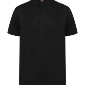 Finden and Hales Unisex Contrast Panel Pique Polo Shirt