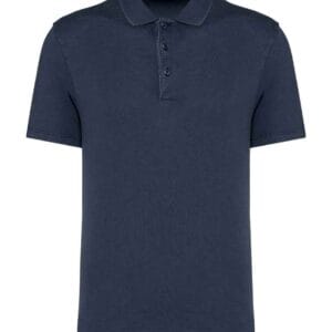 Native Spirit Washed Jersey Polo Shirt