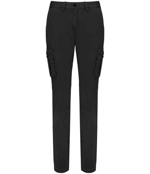 Native Spirit Ladies Washed Cargo Trousers