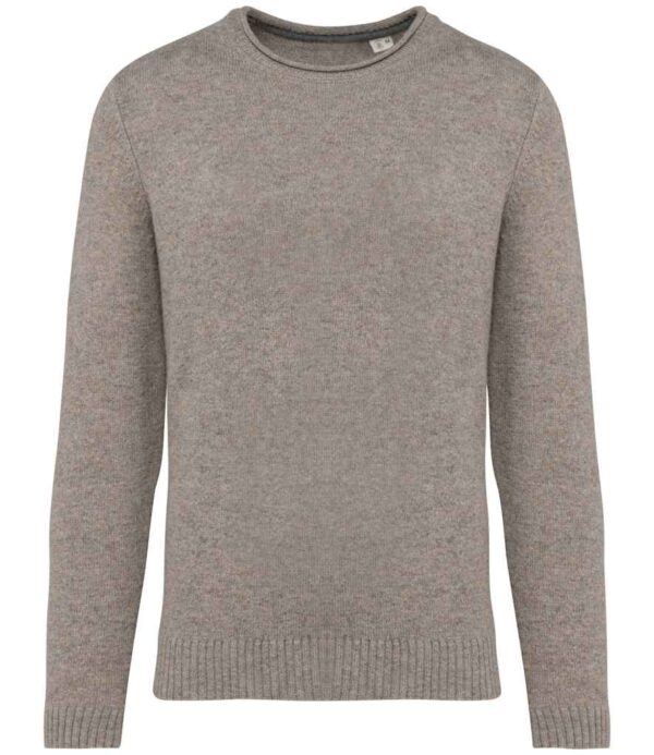 Native Spirit Raw Edge Merino Wool Sweater