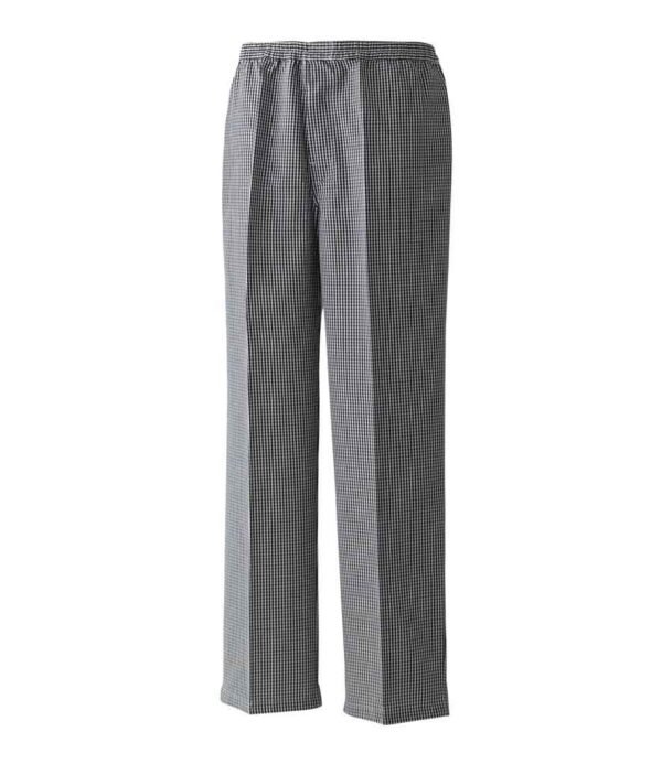 Premier Pull On Chef's Check Trousers