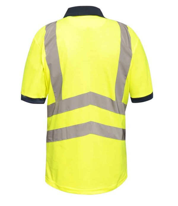 Regatta High Visibility Pro Contrast Pique Polo Shirt