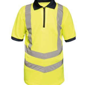 Regatta High Visibility Pro Contrast Pique Polo Shirt