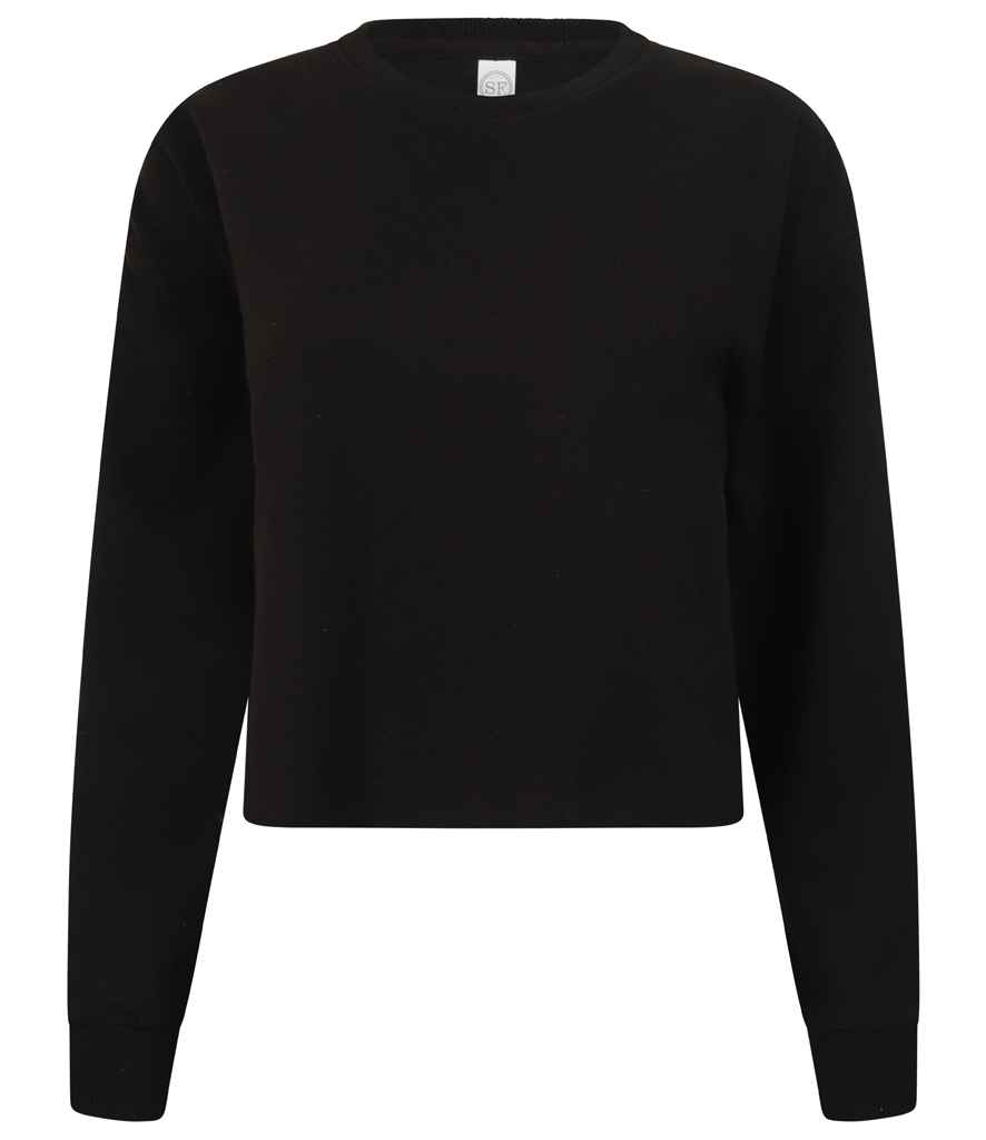 SF Ladies Cropped Slounge Sweatshirt