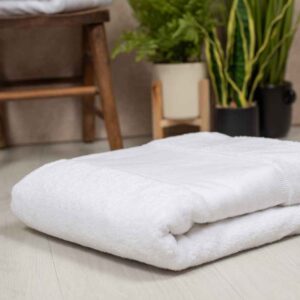 Towel City Organic Printable Border Bath Sheet