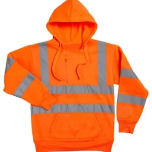 Warrior Hi-Vis Pull On Hoodie