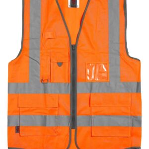 Warrior Hi-Vis Executive Waistcoat