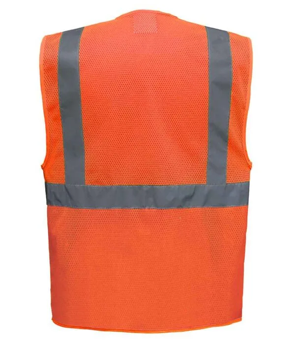 Yoko Hi-Vis Top Cool Open Mesh Executive Waistcoat