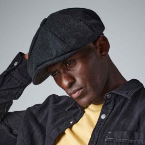 Beechfield Melton Wool Baker Boy Cap