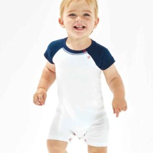 BabyBugz Baby Baseball Playsuit