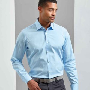 Premier Long Sleeve Stretch Fit Poplin Shirt