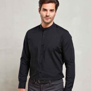 Premier Long Sleeve Grandad Shirt