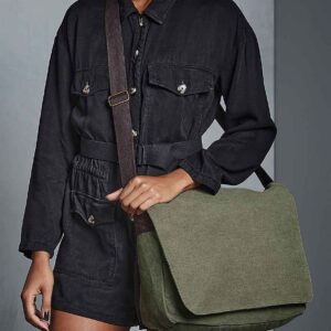 Quadra Vintage Canvas Despatch Bag