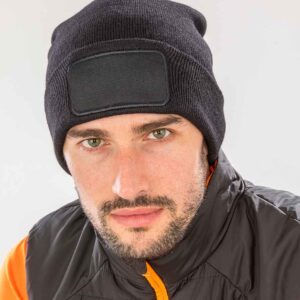 Result Genuine Recycled Double Knit Printers Beanie