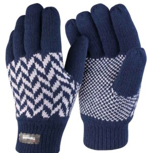 Result Pattern Thinsulate Gloves