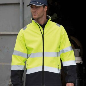 Result Safe-Guard Printable Safety Soft Shell Jacket