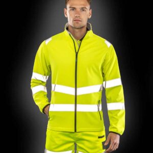 Result Genuine Recycled Printable Safety Soft Shell Jacket