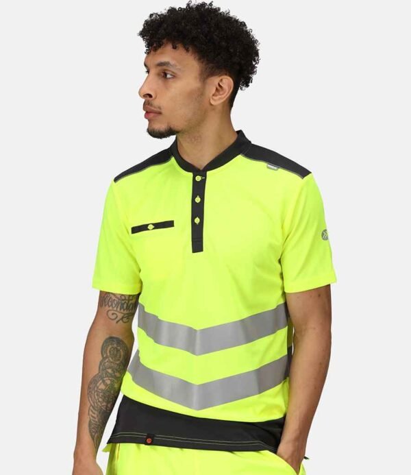 Regatta High Visibility Pique Polo Shirt