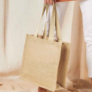 Westford Mill Jute Compact Tote Bag