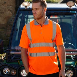 Warrior Hi-Vis Polo Shirt