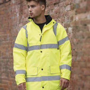 Warrior Hi-Vis Traffic Jacket