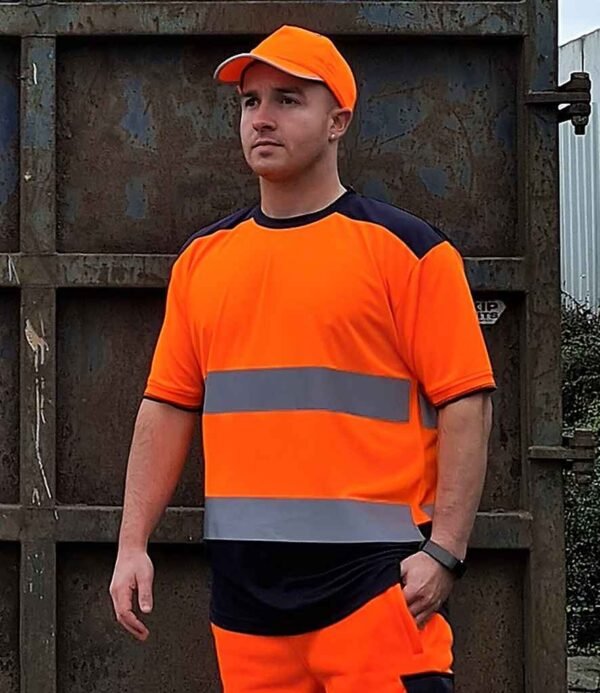 Yoko Hi-Vis Two Tone T-Shirt