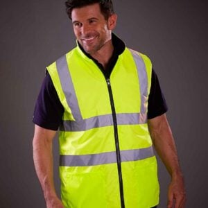 Yoko Hi-Vis Reversible Fleece Bodywarmer