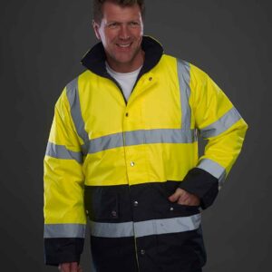 Yoko Hi-Vis Two Tone Motorway Jacket